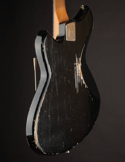 Novo Guitars Serus J Aged Bull Black w/Grained Aluminum Pickguard