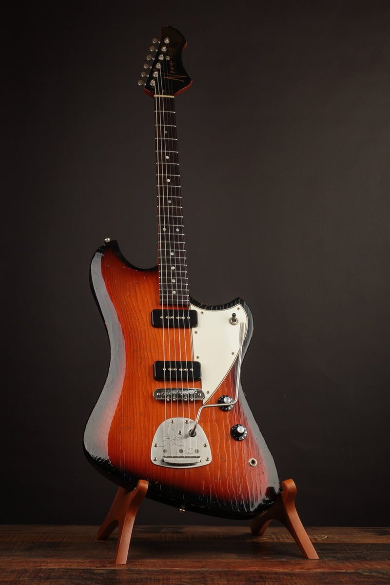 Novo Guitars Voltur J Fireburst Burst