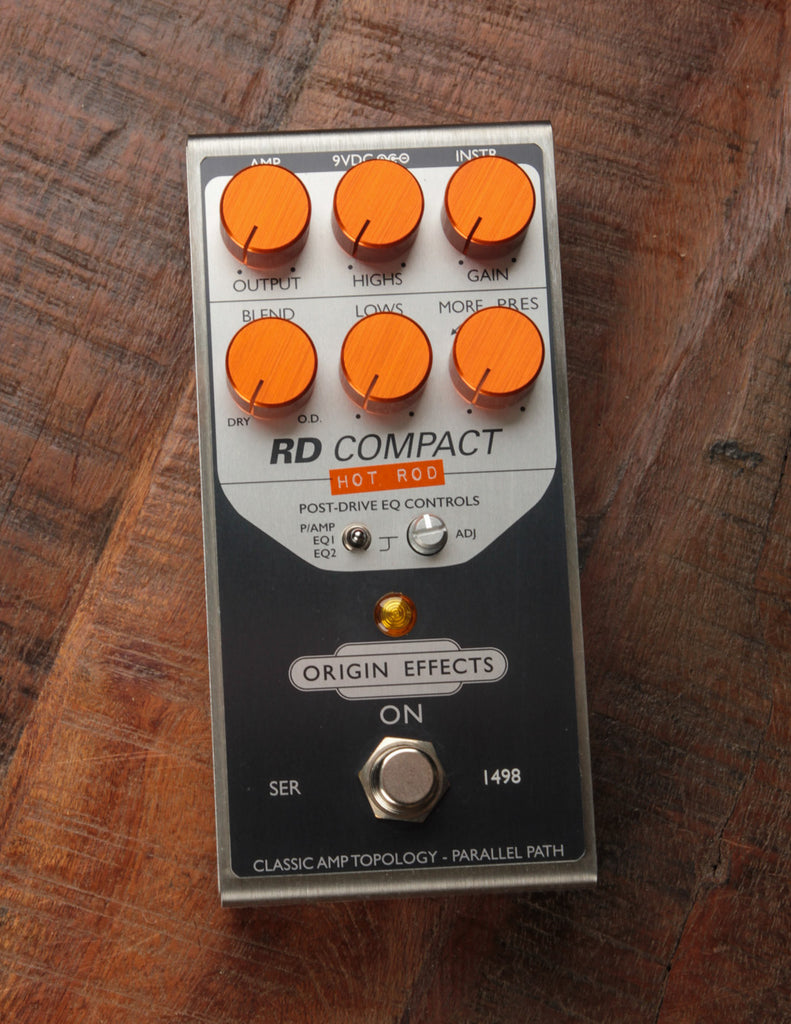 ポン　Origin effects RD COMPACT HOT ROD Origin-Effects-RD-Compact-Hot-