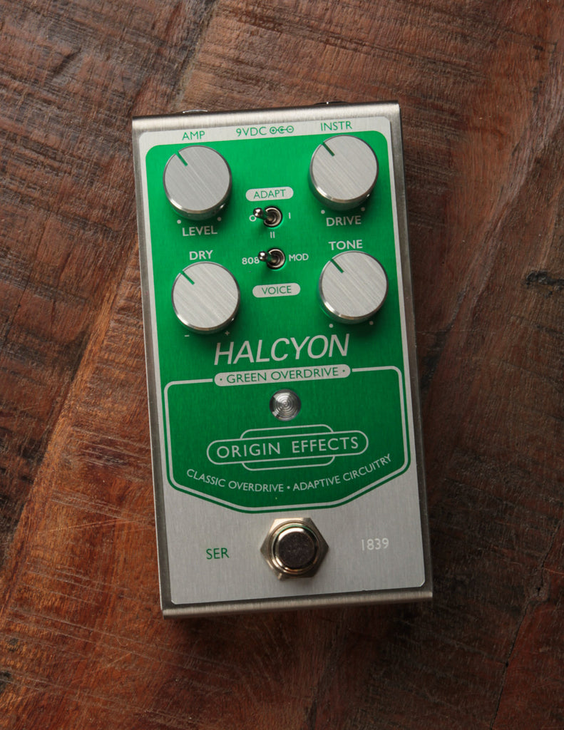 Origin Effects Halcyon Green Overdrive | The Music Emporium