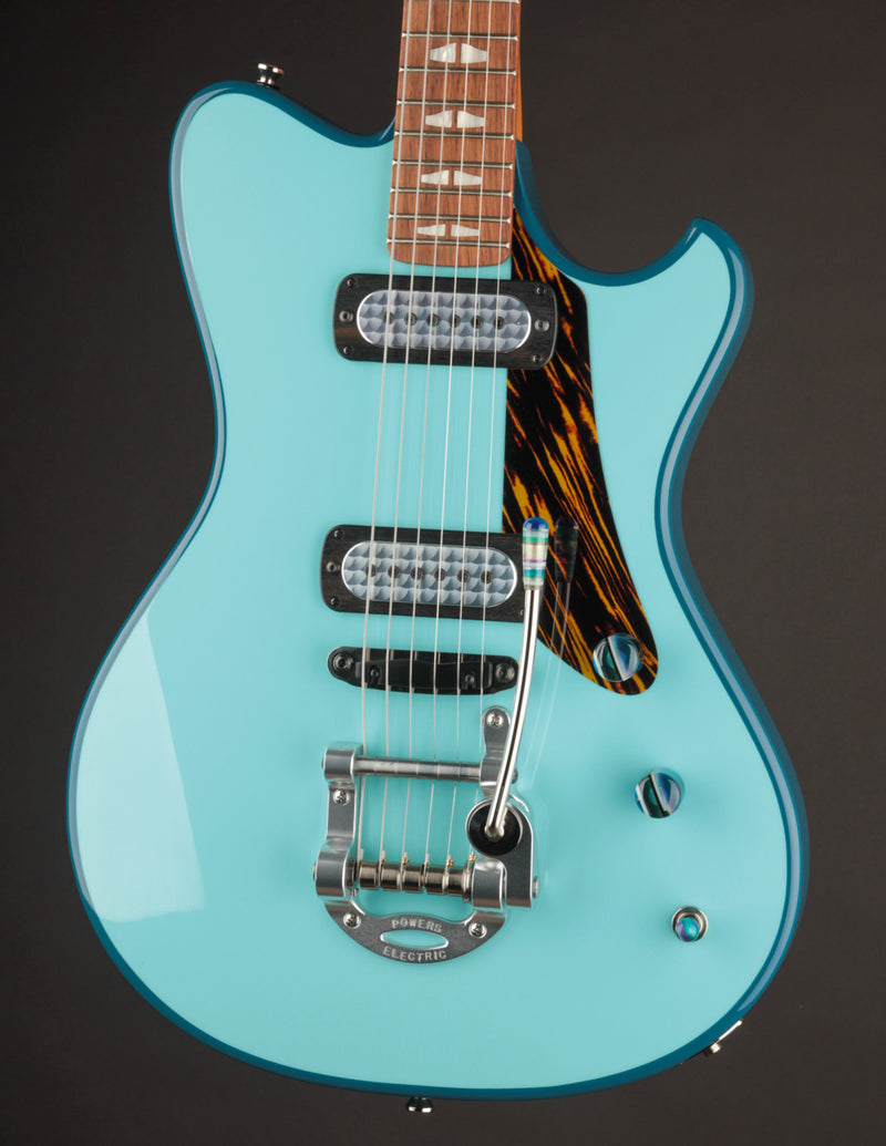 Powers Electric A-Type FF42 Camtail Larkspur Blue/Oslo Blue