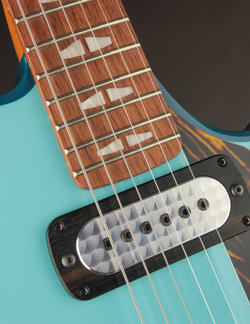 Powers Electric A-Type FF42 Camtail Larkspur Blue/Oslo Blue