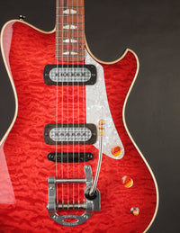 Powers Electric A-Type FF42 Cosmo Red/Quilt Top