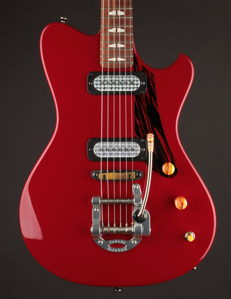 Powers Electric A-Type FF42 Camtail Garnet Red