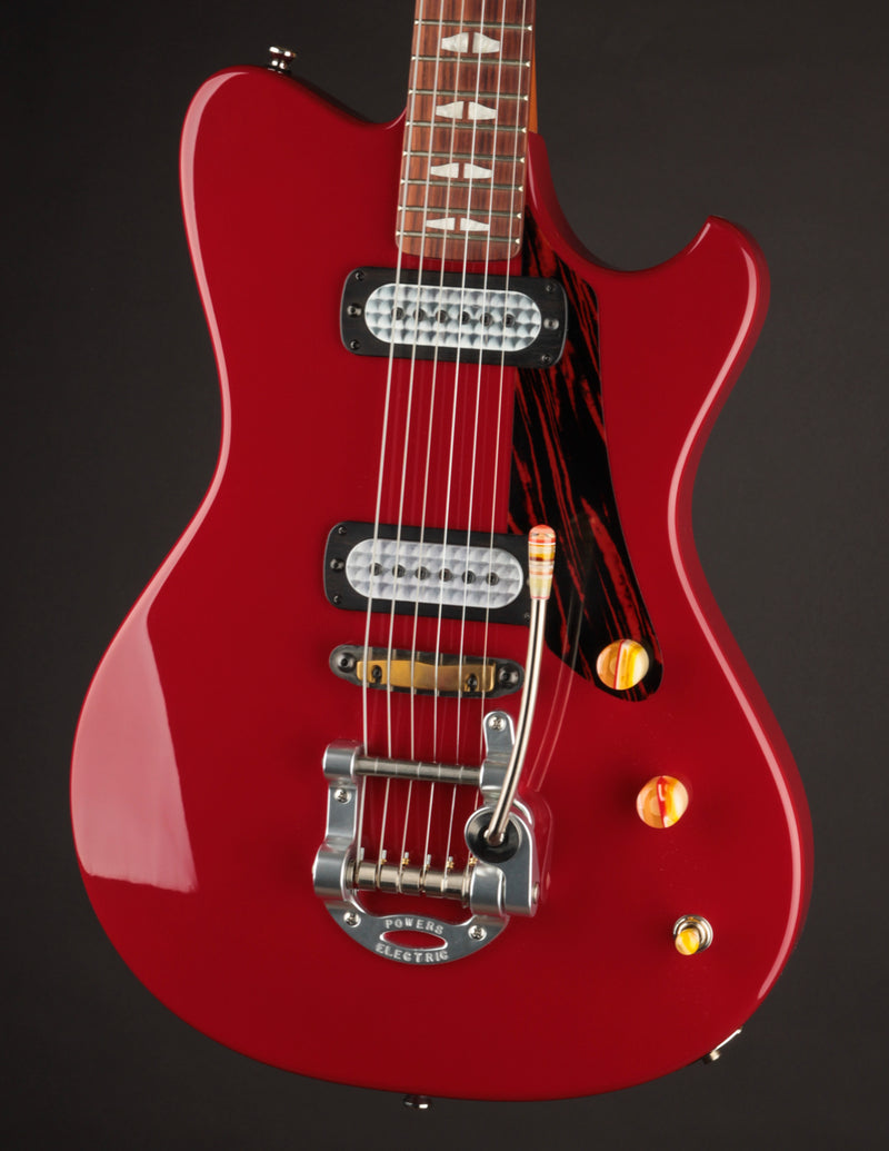 Powers Electric A-Type FF42 Camtail Garnet Red