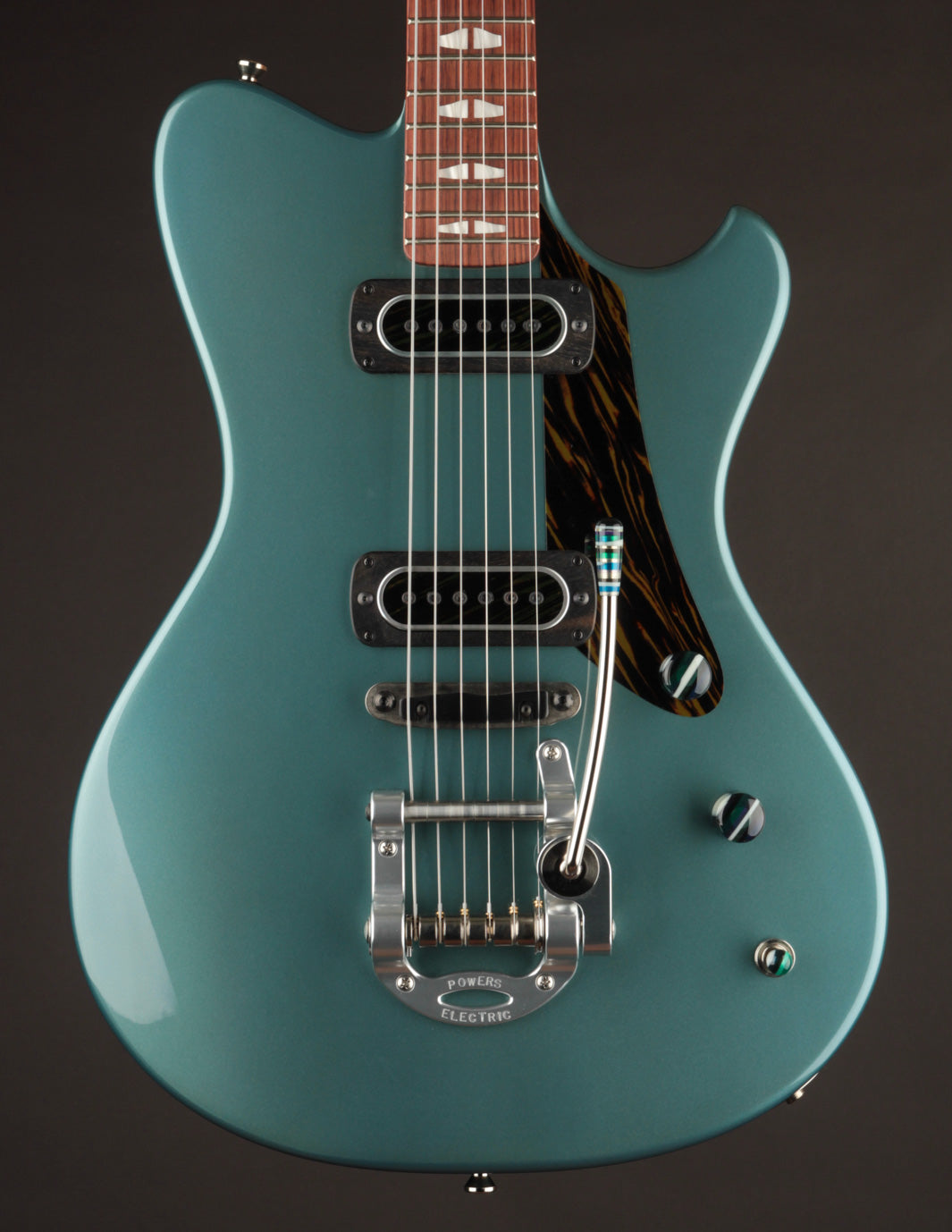 Powers Electric A-Type PF42 Camtail Aged Pelham Blue
