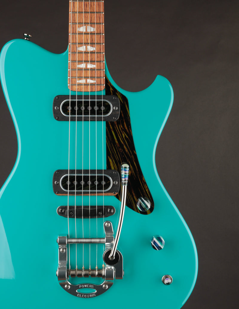 Powers Electric A-Type PF42 CamTail Tropical Turquoise