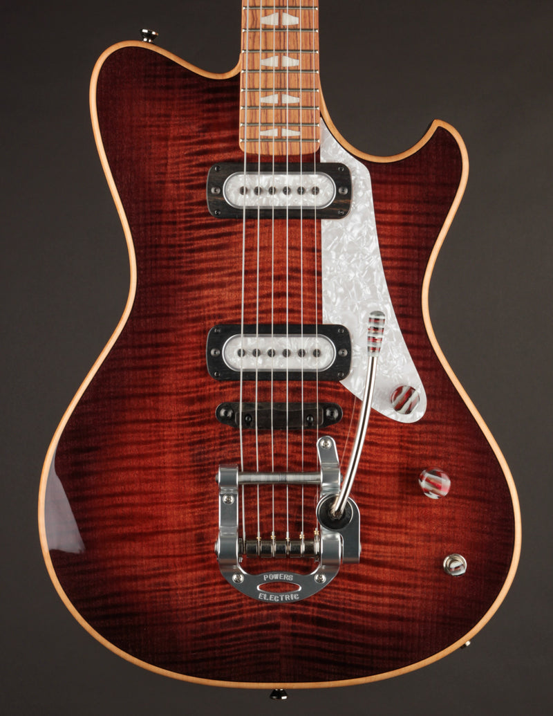 Powers Electric A-Type PF42 CamTail Cabernet Red