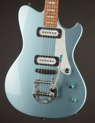 Powers Electric A-Type PF42 CamTail Silver Blue Metallic