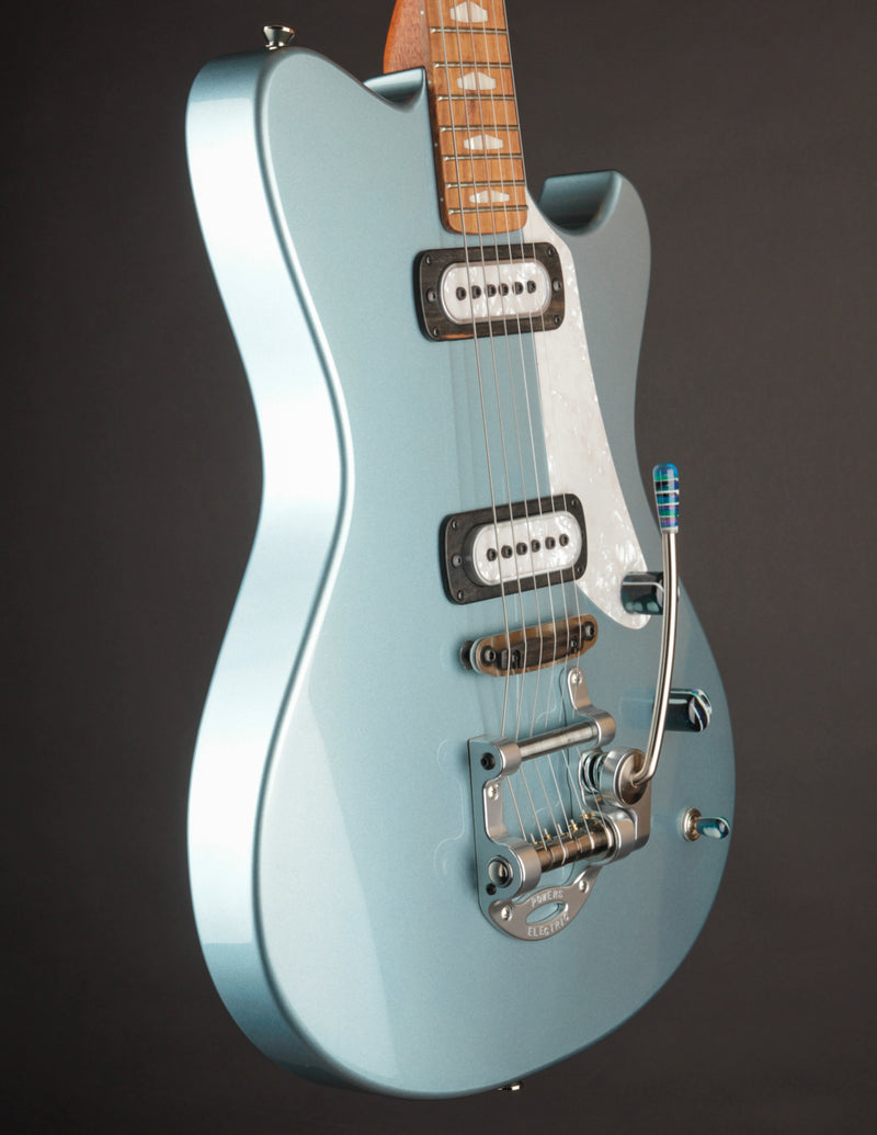 Powers Electric A-Type PF42 CamTail Silver Blue Metallic