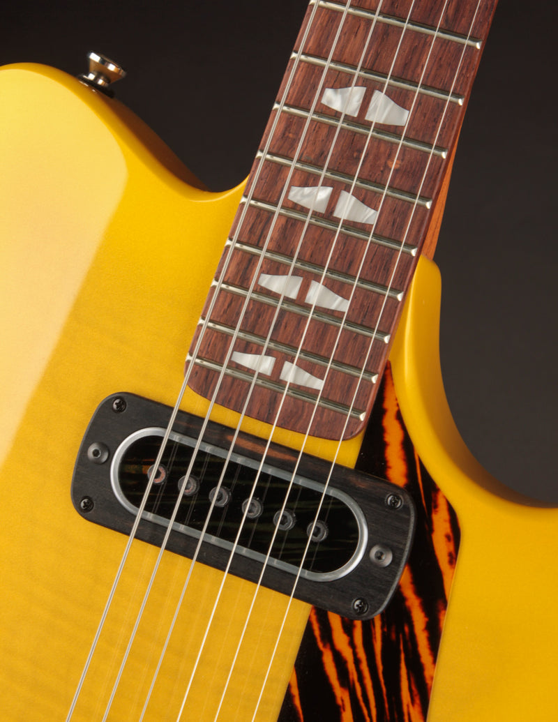 Powers Electric A-Type PF42 Camtail Saffron Yellow Metallic Ghost Flame