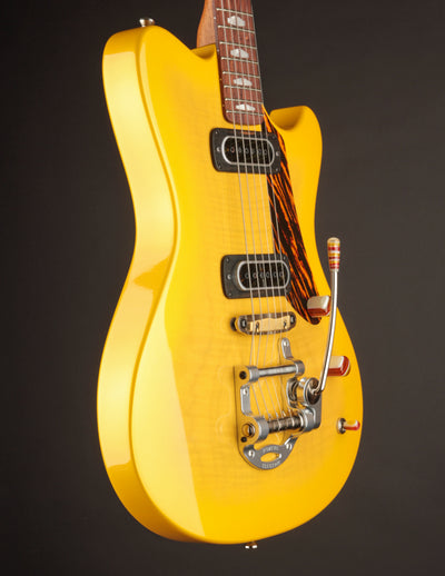 Powers Electric A-Type PF42 Camtail Saffron Yellow Metallic Ghost Flame