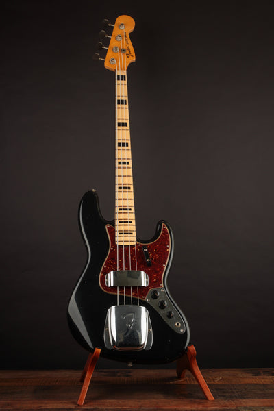 Fender Custom Shop '68 J Bass Journeyman Relic, Maple Fingerboard, Aged Black