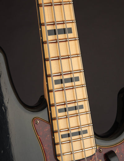 Fender Custom Shop '68 J Bass Journeyman Relic, Maple Fingerboard, Aged Black