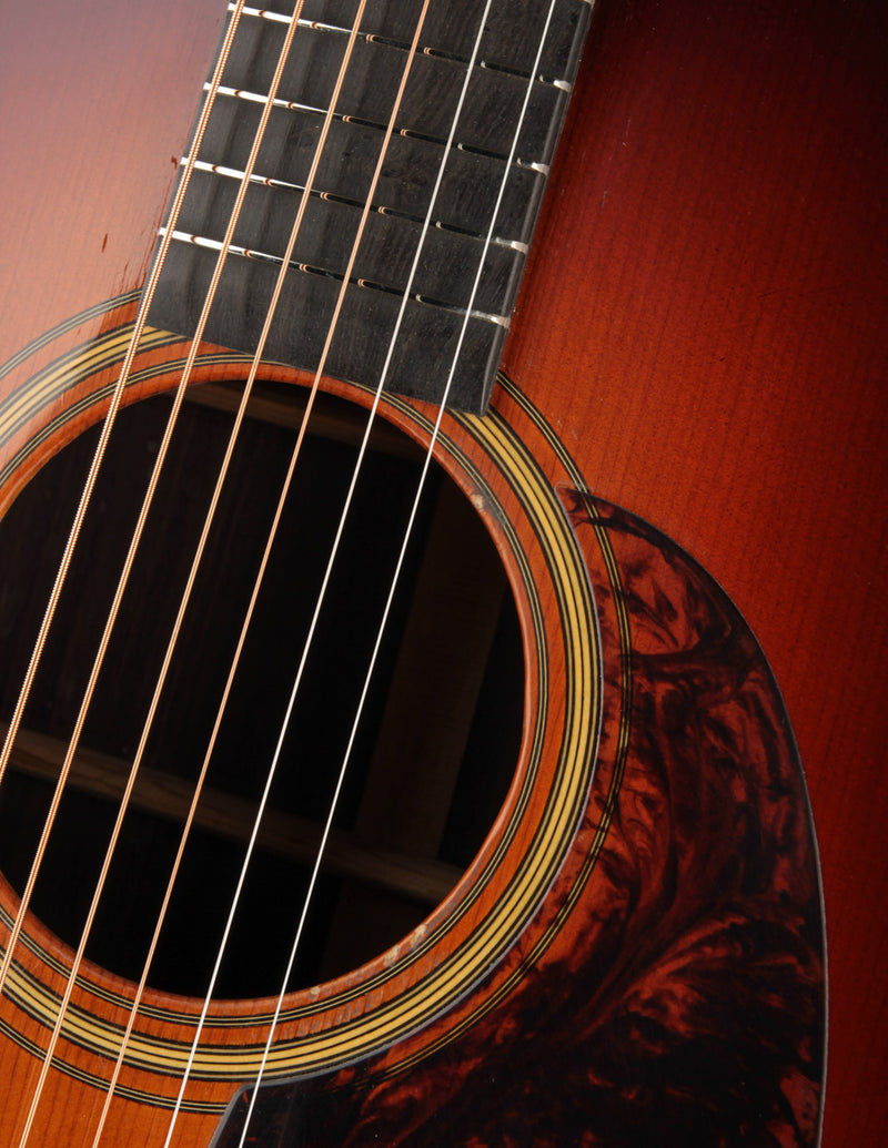 Pre-War Guitar Co. 1934-Style Herringbone Sunburst