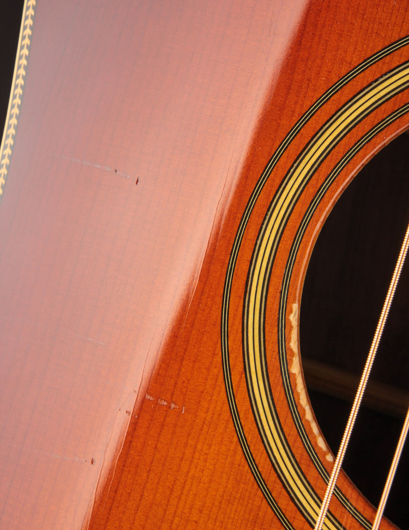 Pre-War Guitars Herringbone Brazilian / Adirondack Sunburst