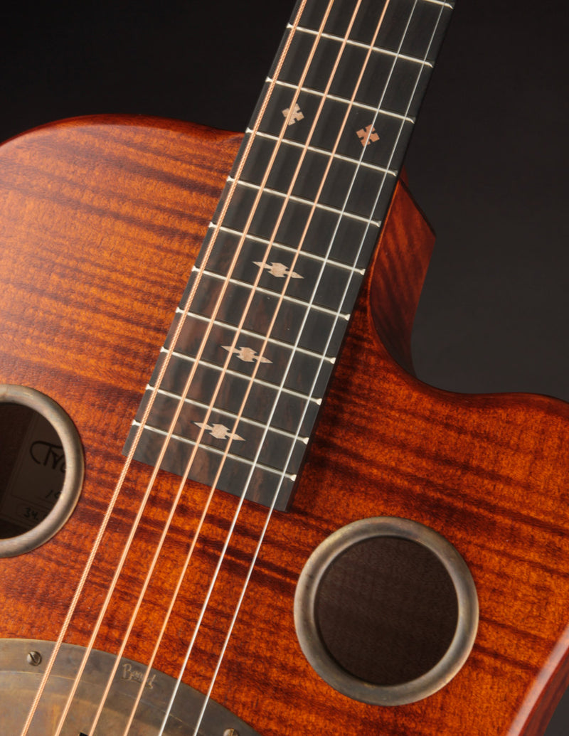Beard Trailhead Roundneck Cutaway - Tobacco Satin