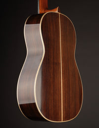 Indian rosewood back and sides on a classical guitar