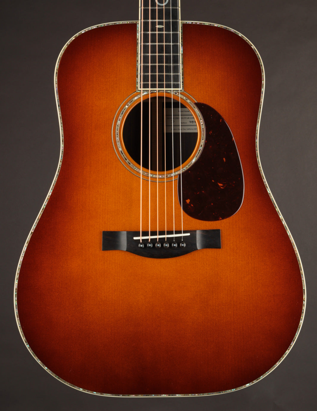 Santa Cruz D-42 Sunburst Custom | The Music Emporium