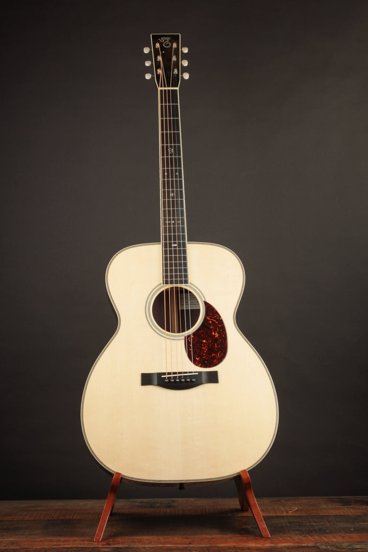 Santa Cruz OM Grand Bear Claw Moon Spruce & Rosewood | The