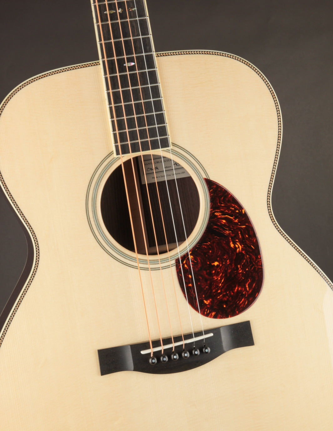 Santa Cruz OM Grand Bear Claw Moon Spruce & Rosewood | The