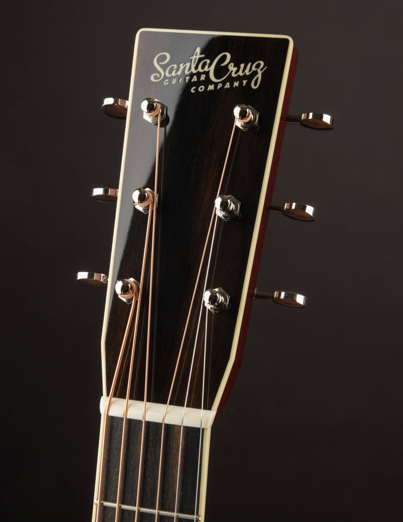 Santa Cruz OM Figured Sapele & Bearclaw German Spruce Custom