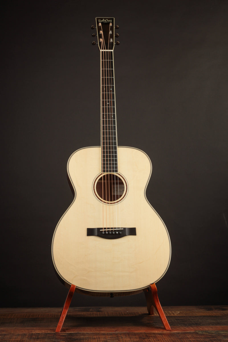 Santa Cruz OM Figured Sapele & Bearclaw German Spruce Custom