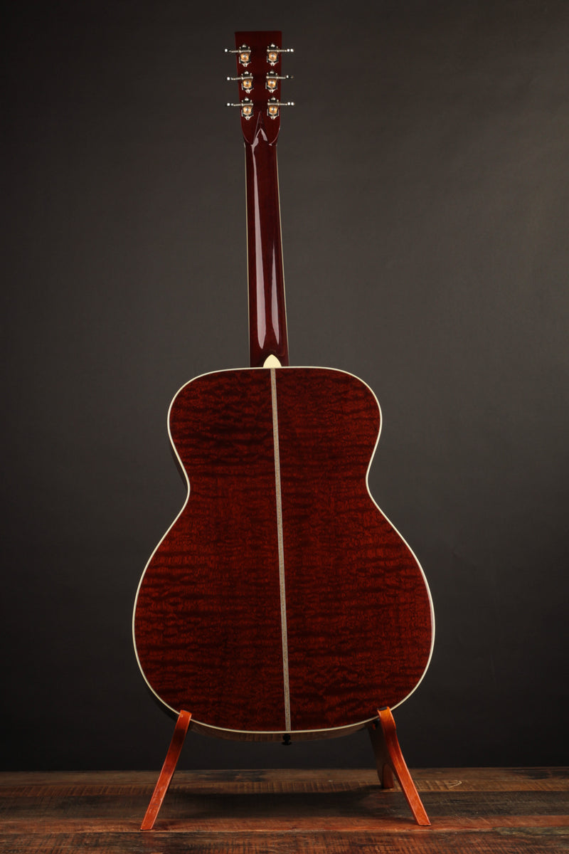 Santa Cruz OM Figured Sapele & Bearclaw German Spruce Custom