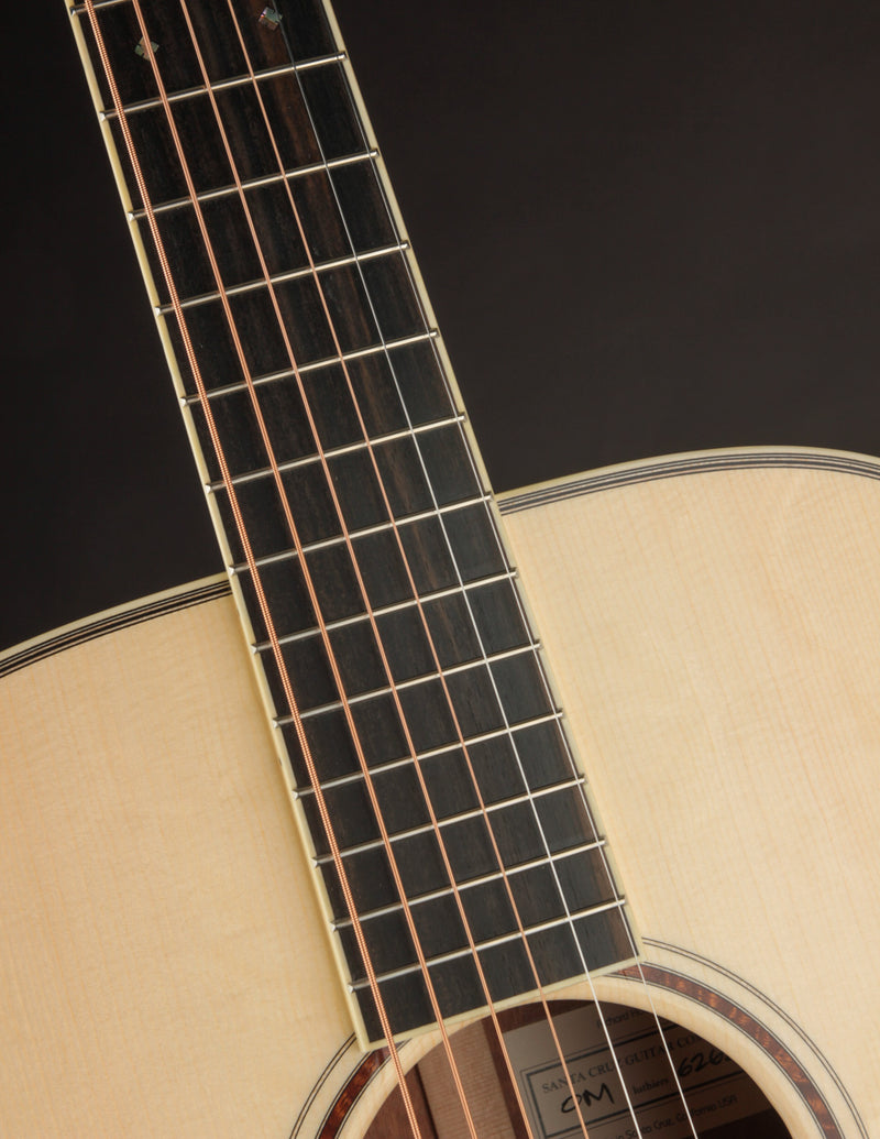 Santa Cruz OM Figured Sapele & Bearclaw German Spruce Custom