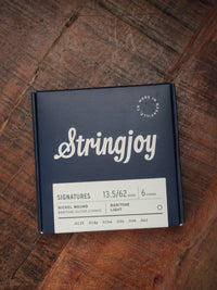 Stringjoy Signatures Baritone Balanced Light Gauge (13.5-62) Nickel Wound Electric Guitar Strings