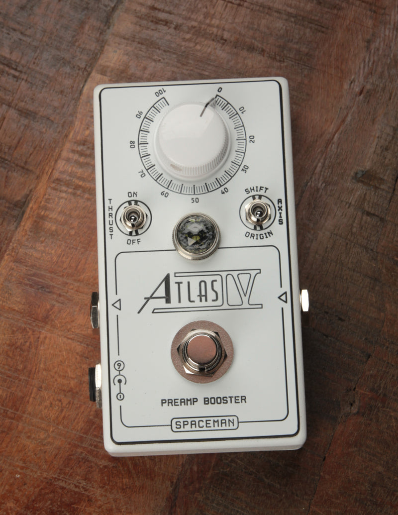 ギター Spaceman Effects Atlas IV Grey Atlas IV: Preamp Booster - Spaceman Effects