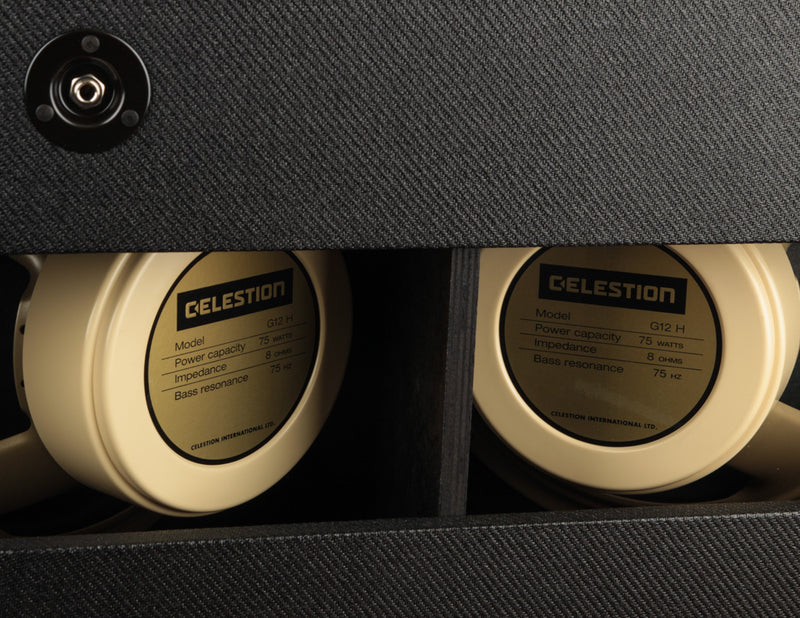 Swart Stereo Master 20 Head & 2x12 Cabinet w/ Creambacks, Dark Tweed