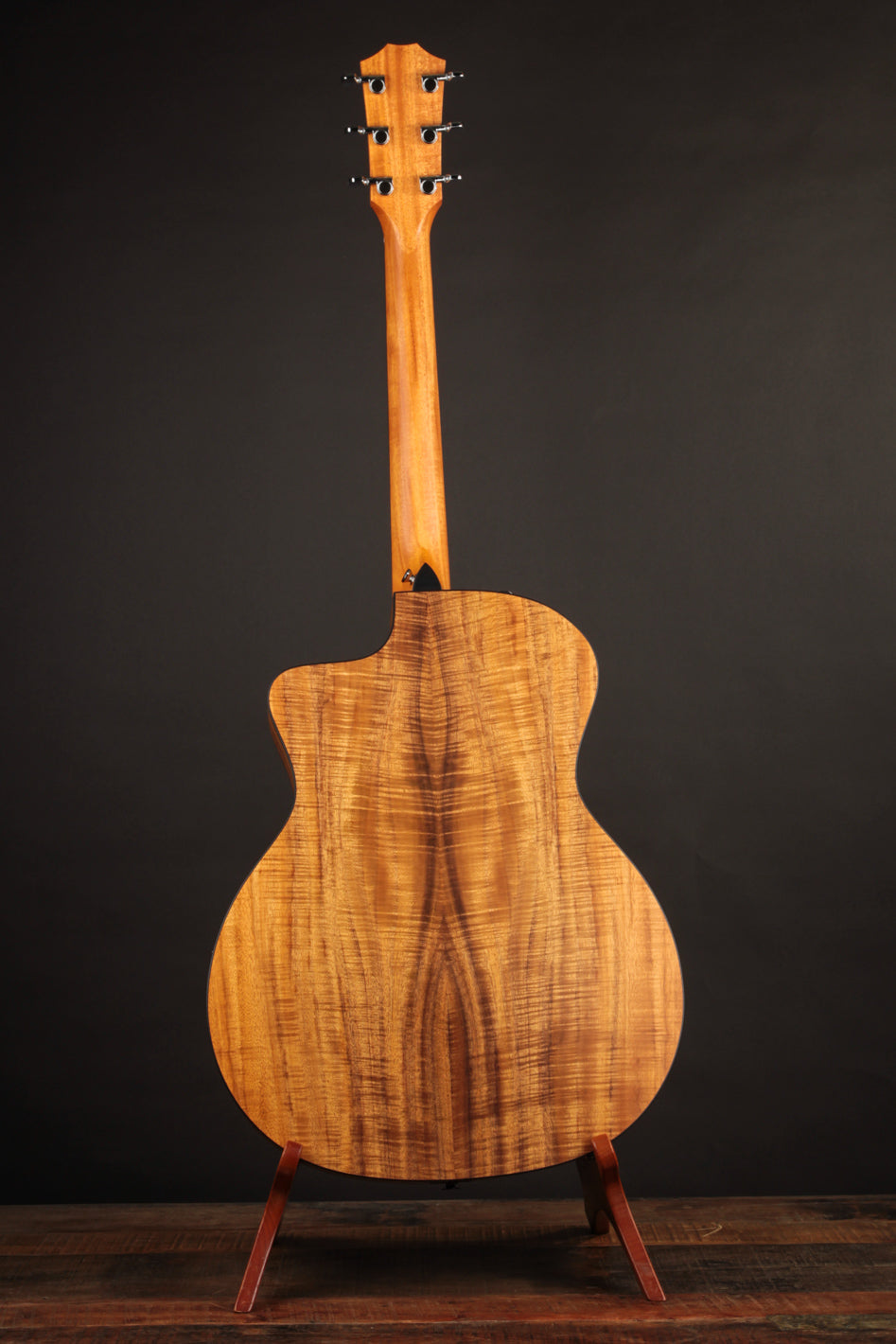 Taylor Custom 224CE Koa Deluxe Satin Finish | The Music Emporium