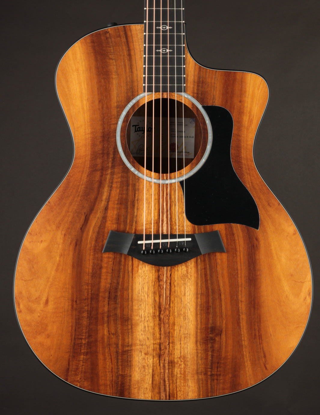 Taylor Custom 224CE Koa Deluxe Satin Finish