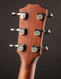 Back of Taylor headstock with tuning pegs
