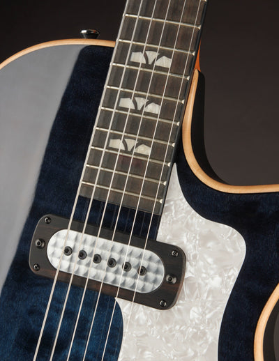 Taylor Crosstone Twilight Blue Electric Prototype Rubber Bridge (Demo)
