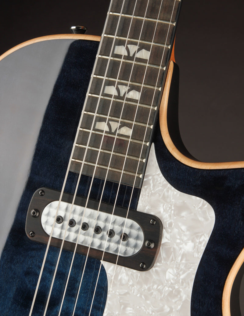 Taylor Crosstone Twilight Blue Electric Prototype Rubber Bridge (Demo)