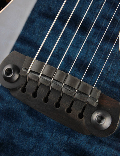 Taylor Crosstone Twilight Blue Electric Prototype Rubber Bridge (Demo)
