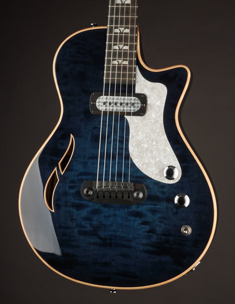 Taylor Crosstone Twilight Blue Electric Prototype Rubber Bridge (Demo)