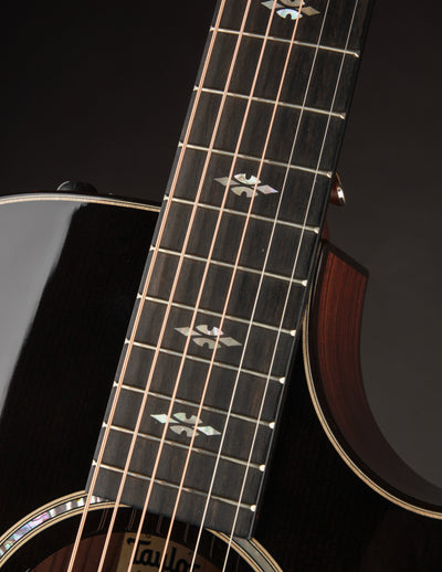 Taylor Custom Grand Concert Charcoal Black Top 12-Fret LTD