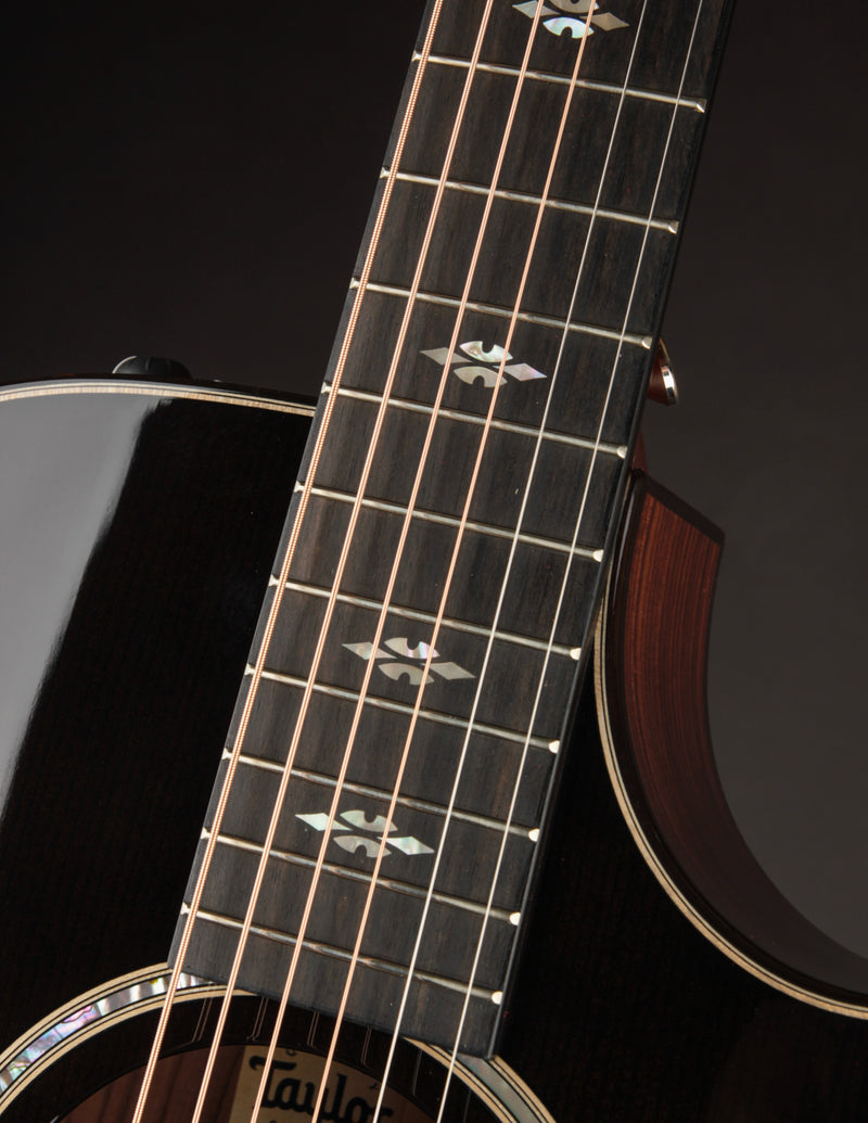 Taylor Custom Grand Concert Charcoal Black Top 12-Fret LTD