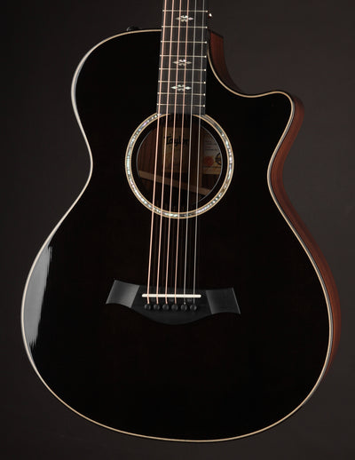 Taylor Custom Grand Concert Charcoal Black Top 12-Fret LTD