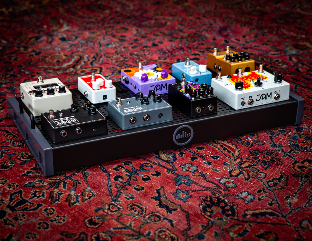 Temple Audio Duo 24 Pedalboard & Soft Case, Gunmetal
