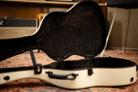 TKL Voyager Dreadnought 14-Fret Carbon Fiber Case - Pearl Glacier White