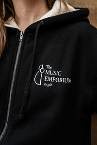 TME Sherpa Hoodie Black (Unisex)
