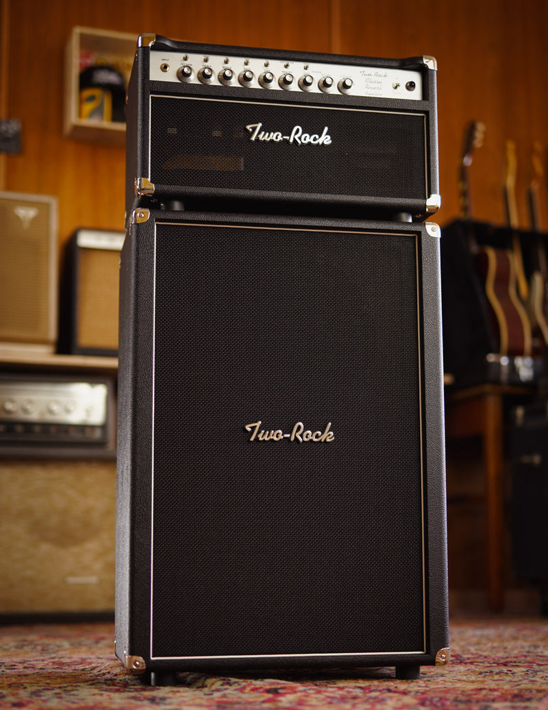 Two-Rock Classic Reverb Signature 100 Watt Head & 2x12 Cabinet, Black Bronco