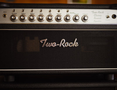 Two-Rock Classic Reverb Signature 100 Watt Head & 2x12 Cabinet, Black Bronco