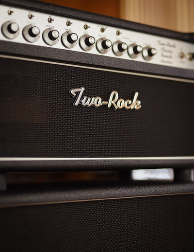 Two-Rock Classic Reverb Signature 100 Watt Head & 2x12 Cabinet, Black Bronco