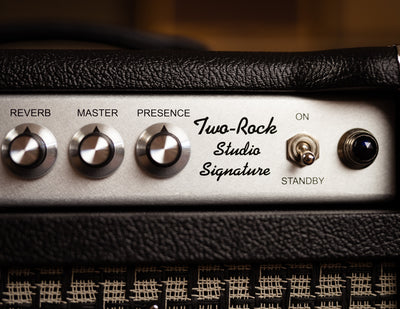 Two-Rock Studio Signature 1x12 Combo, Black Bronco w/ Checker Grill