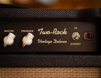 Two-Rock Vintage Deluxe 35 Head, Black Tweed/Cane